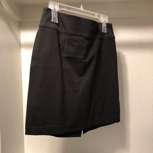 Black pencil skirt
